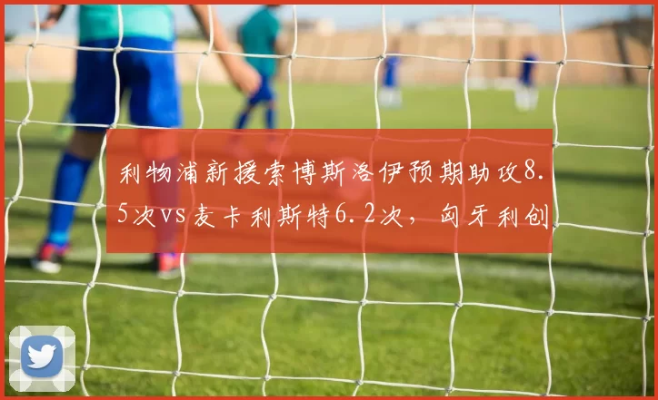 利物浦新援索博斯洛伊预期助攻8.5次vs麦卡利斯特6.2次，匈牙利创造力爆发